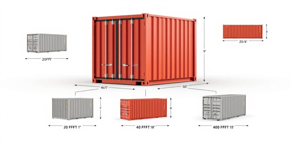 Container Größenübersicht