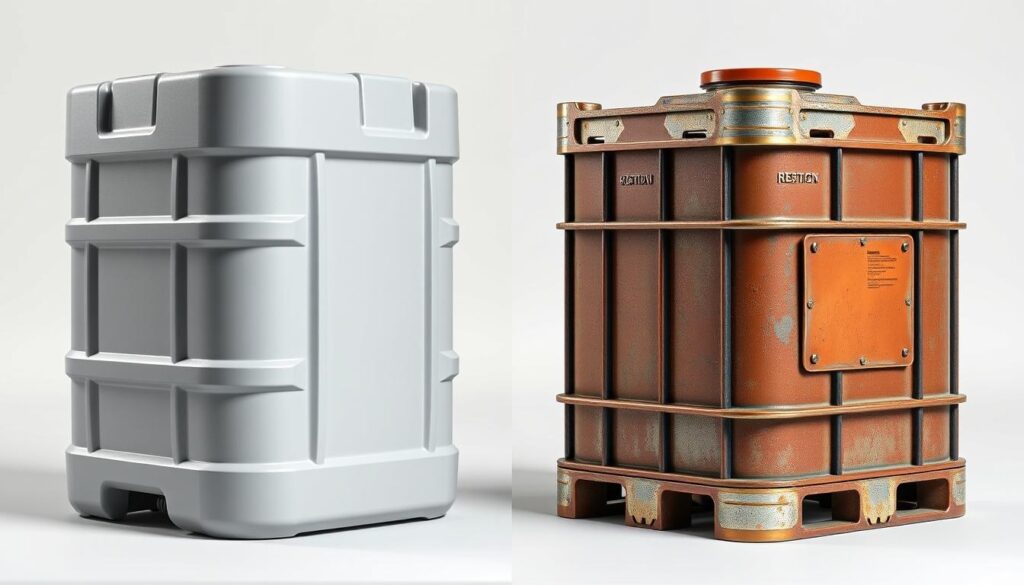 Materialvergleich IBC Container